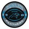 Carolina panthers 1995 retro logo embroidered patch