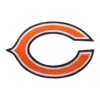 Chicago bears c logo embroidered patch