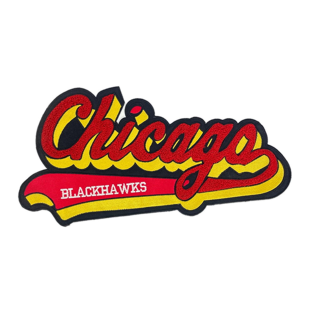 Chicago Blackhawks Primary Text Patch