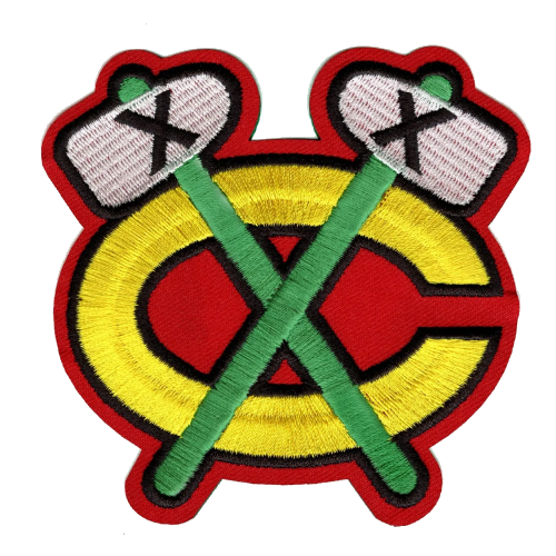 Chicago blackhawks tomahawk alternate logo patch
