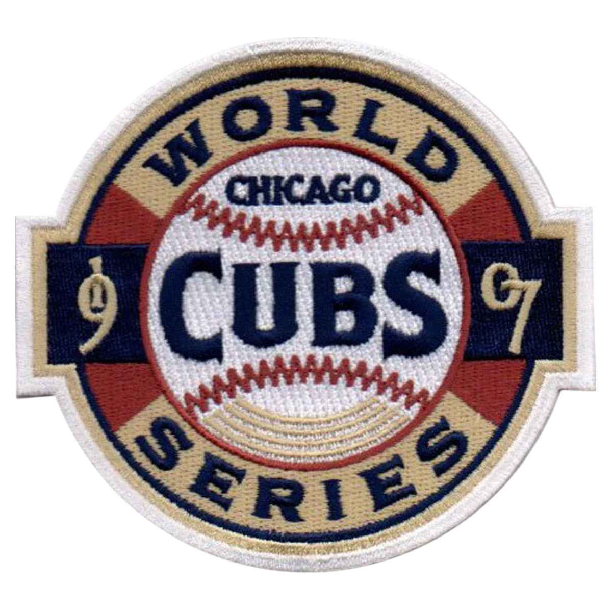 Chicago cubs 1907 world series championship patch
