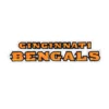 Cincinnati Bengals Orange Bold Script Patch