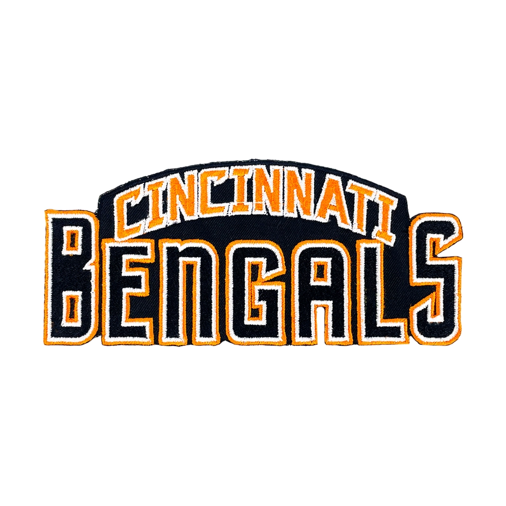 Cincinnati Bengals Team Wordmark Patch