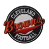 Cleveland browns football script embroidered patch