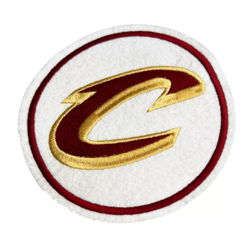 Cleveland cavaliers c logo embroidered patch