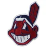 Cleveland indians chief wahoo embroidery red patch 1