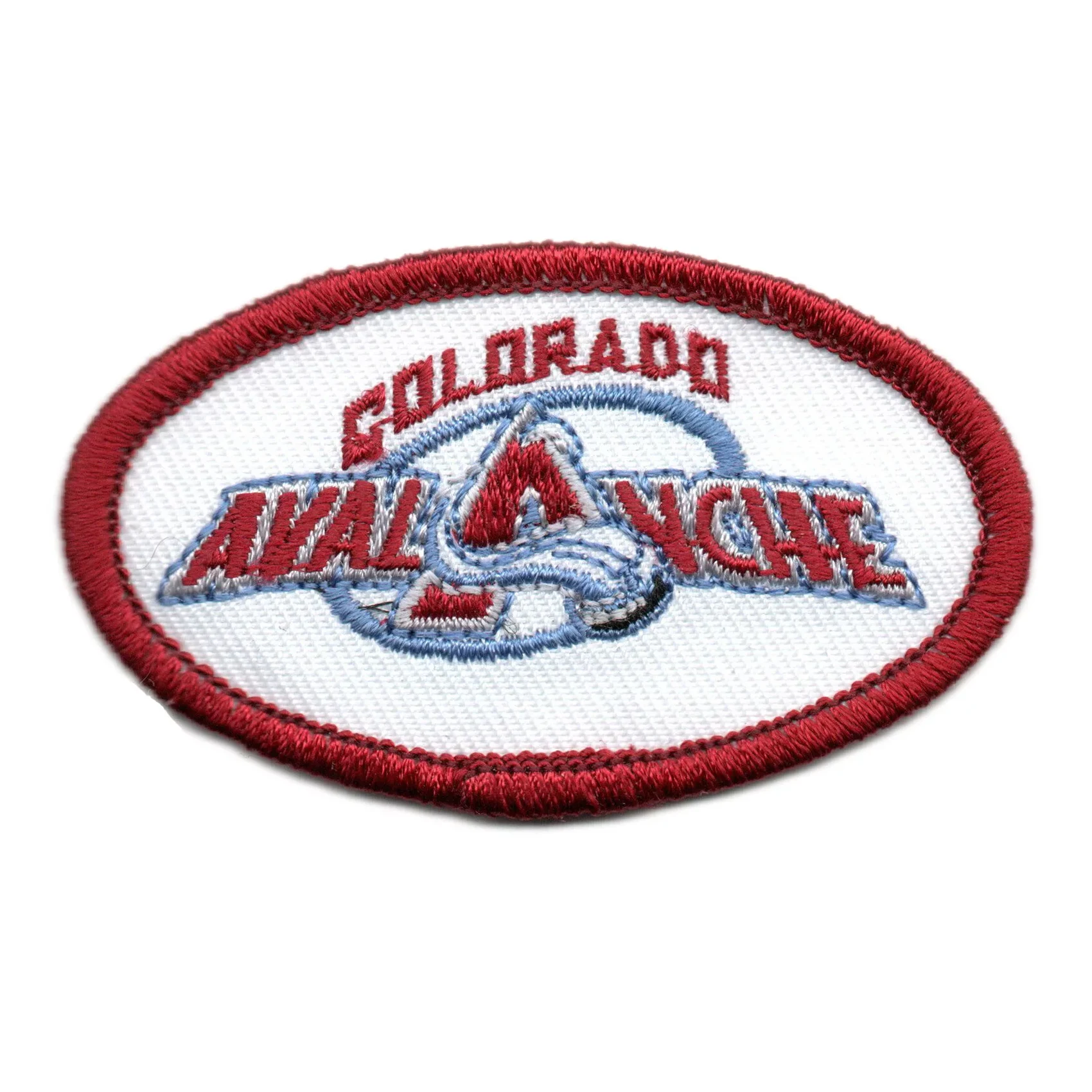 Colorado Avalanche Oval Logo Patch