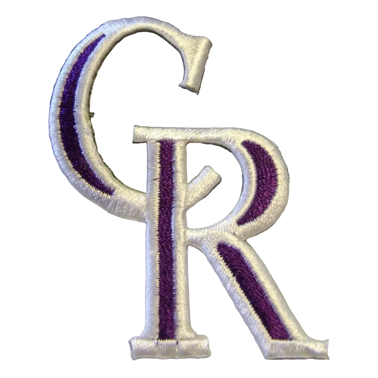 Colorado Rockies 'CR' Letter Patch