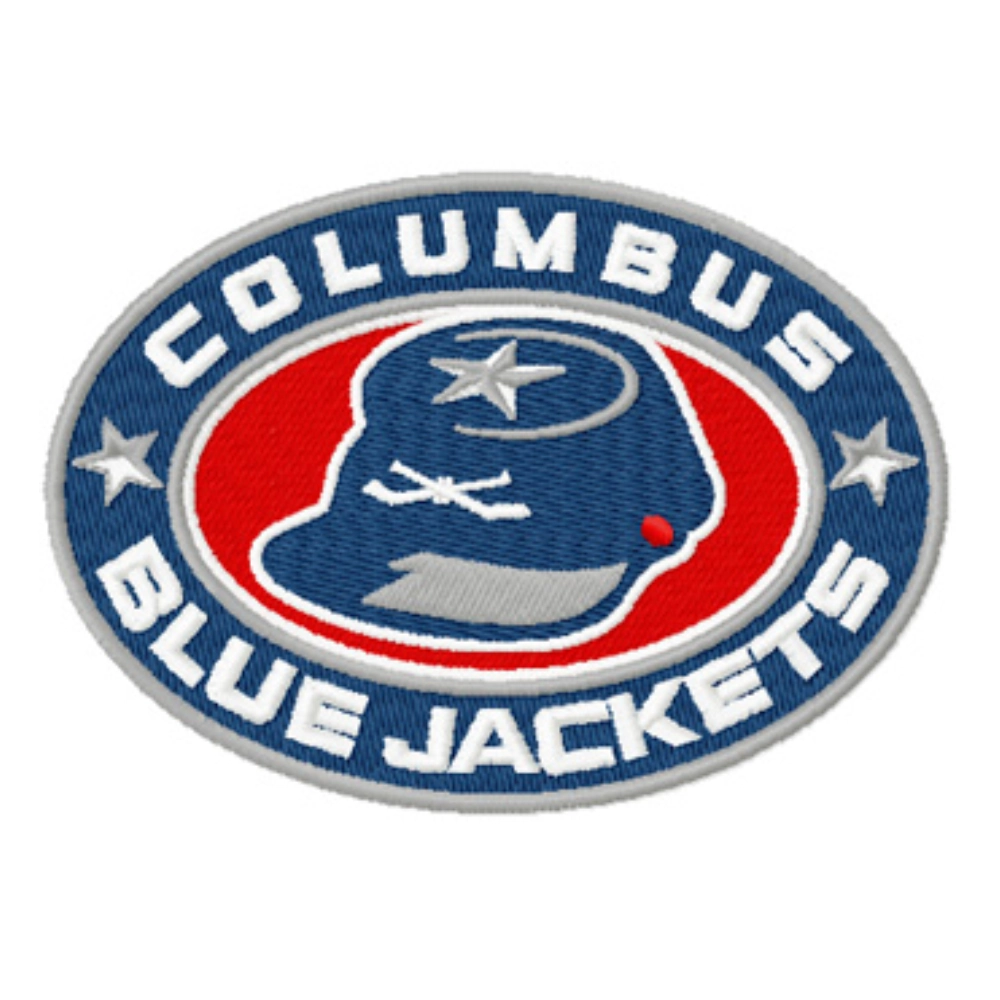 Columbus Blue Jackets Oval Patch