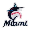 Miami Marlins "M" Letter Logo Patch