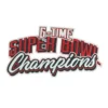 6-Time Super Bowl Champions Wordmark Patch