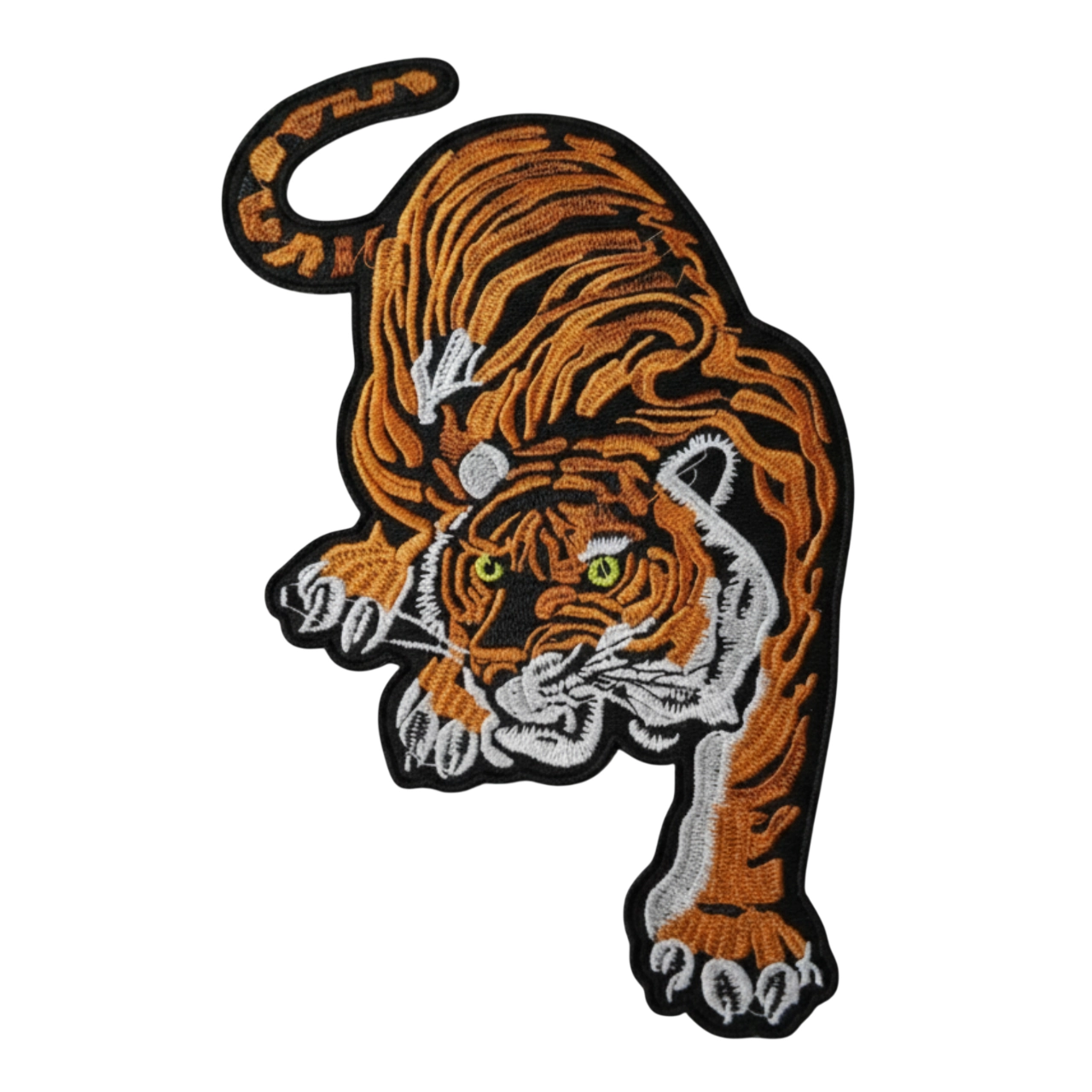 Crouching bengal tiger patch