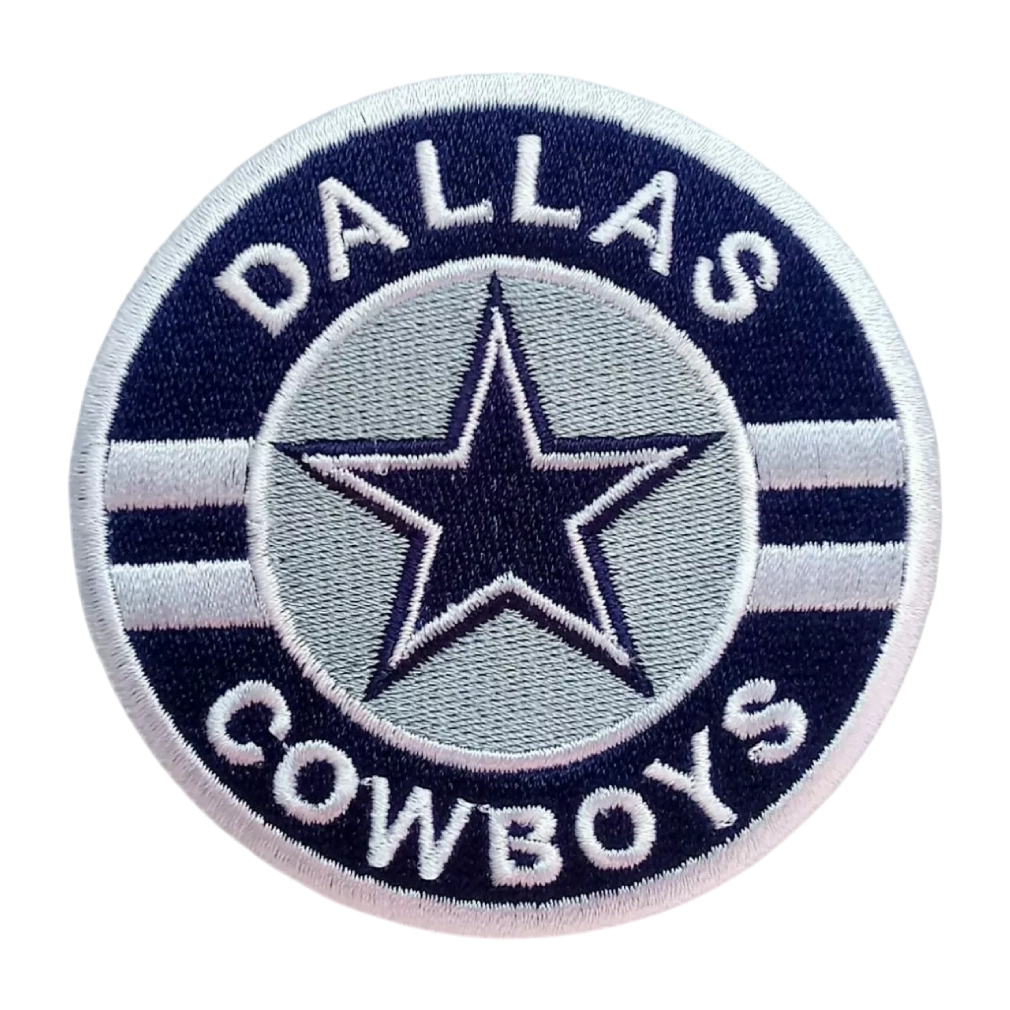 Dallas cowboys classic retro star round patch