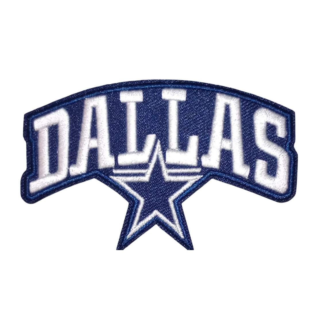 Dallas Cowboys arched wordmark patch