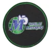 Dallas mavericks retro logo embroidered patch