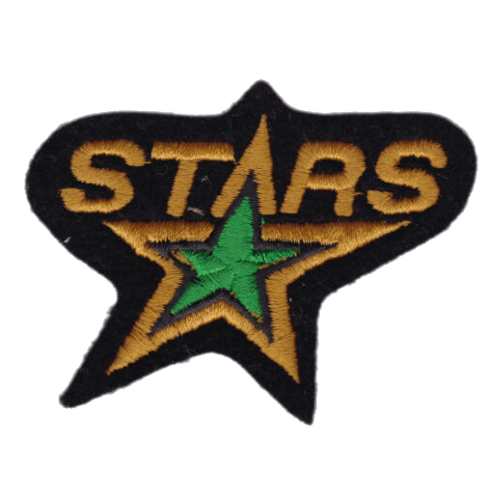 Dallas stars 1991 93 star logo patch