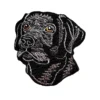 Black Labrador Retriever Face Patch