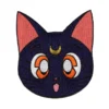 Luna Guardian Cat Purple Pink Patch