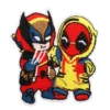 Wolverine & Deadpool Chibi Patch