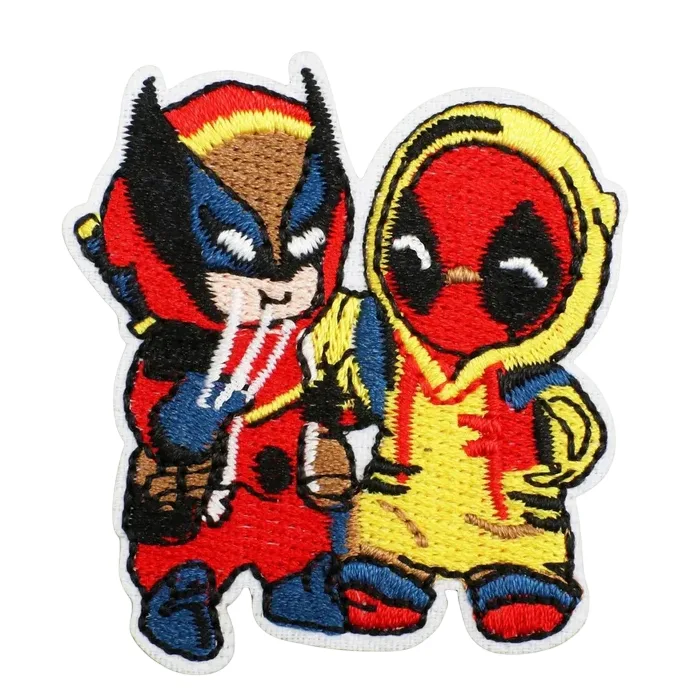 Wolverine & Deadpool Chibi Patch