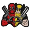 Deadpool and Wolverine Best Friends Patch