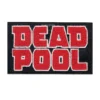 Deadpool Script Logo Black/Red Patch