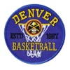 Denver basketball estd 1967 round patch