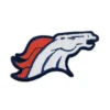Denver broncos 3d horse face embroidered patch