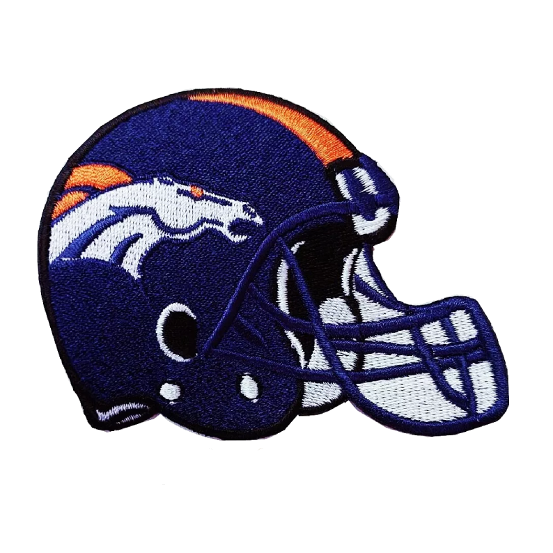 Denver Broncos Football Helmet Patch