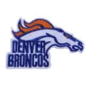 Denver broncos primary logo embroidered patch