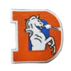 Denver broncos vintage d team logo patch