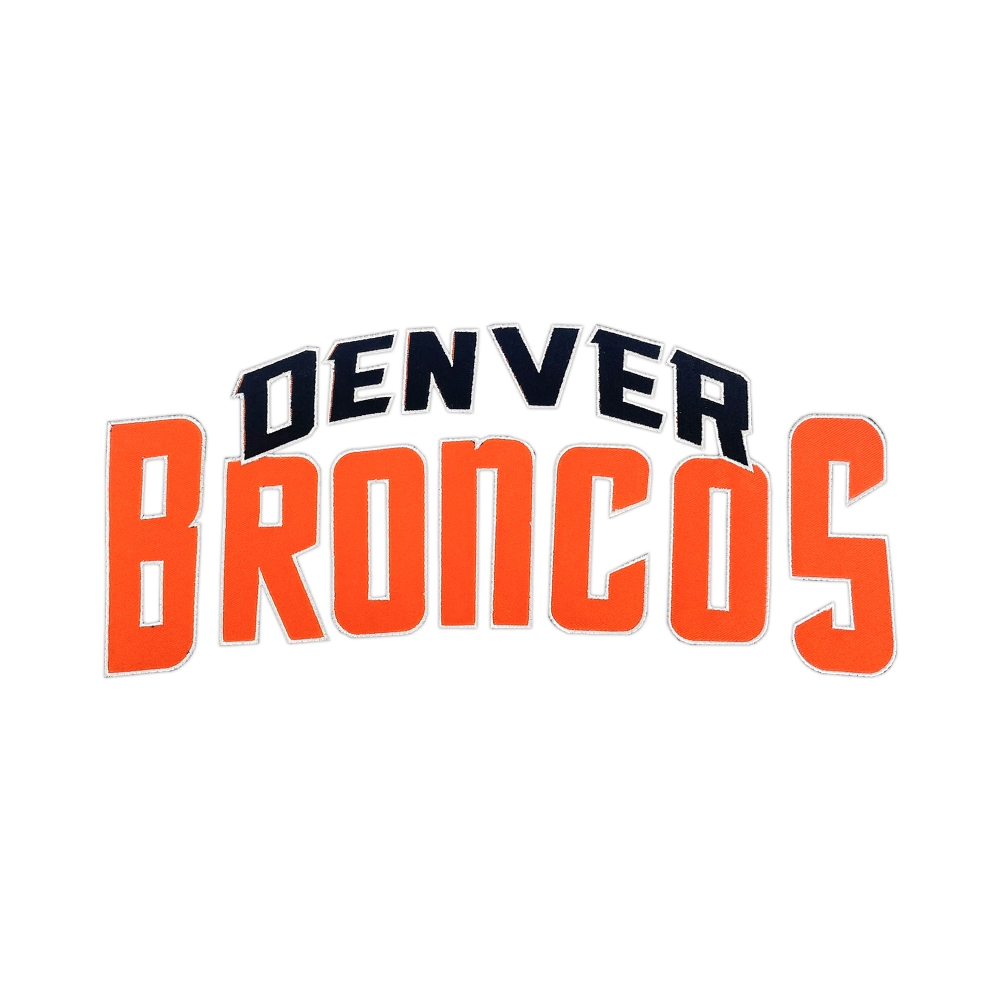 Denver Broncos Wordmark Patch