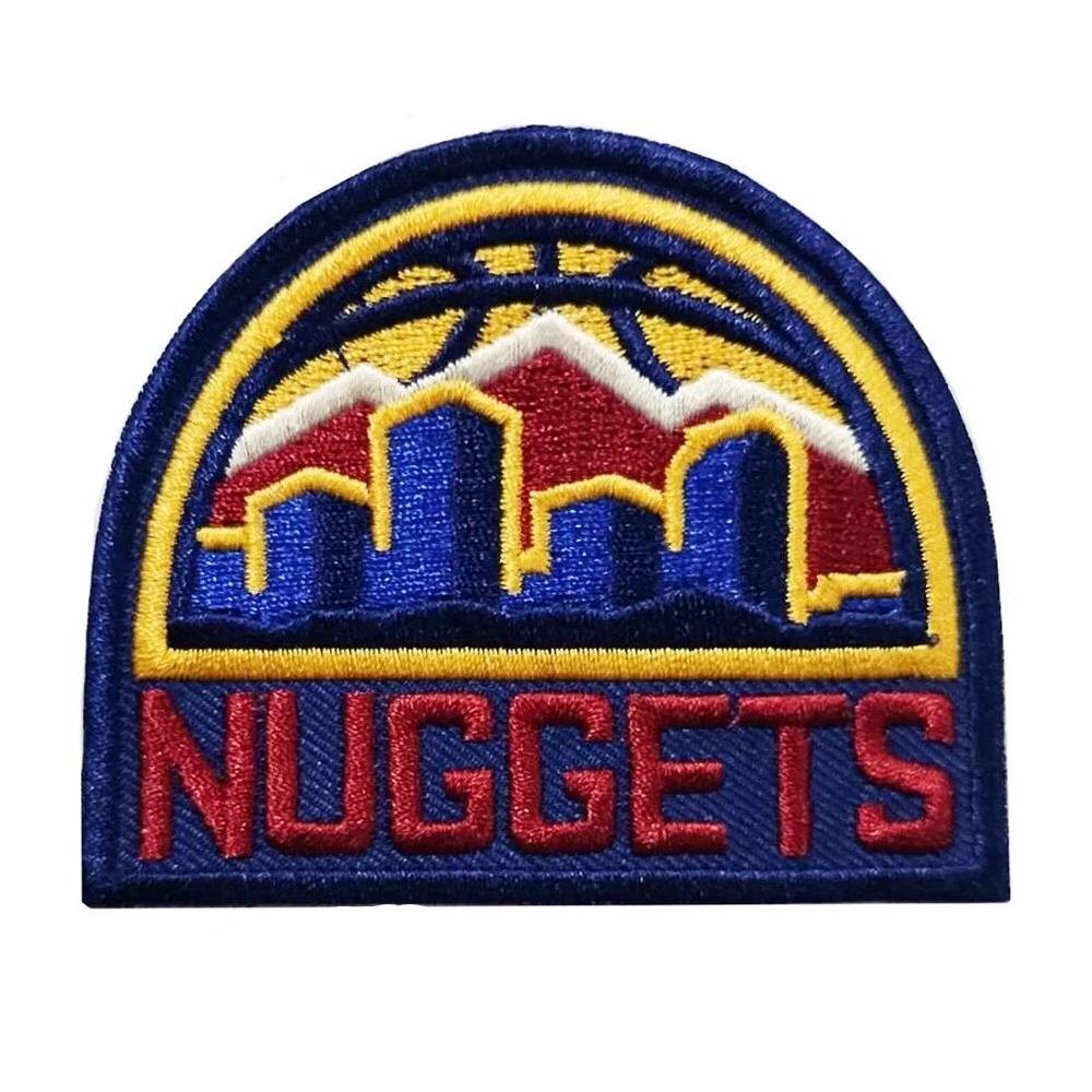 Denver nuggets rainbow skyline patch