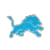 Detroit lions 3d blue logo embroidered patch