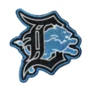 Detroit lions d logo embroidered patch