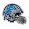 Detroit Lions football helmet patch