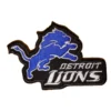 Detroit Lions leaping lion patch
