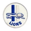 Detroit lions vintage logo embroidered patch