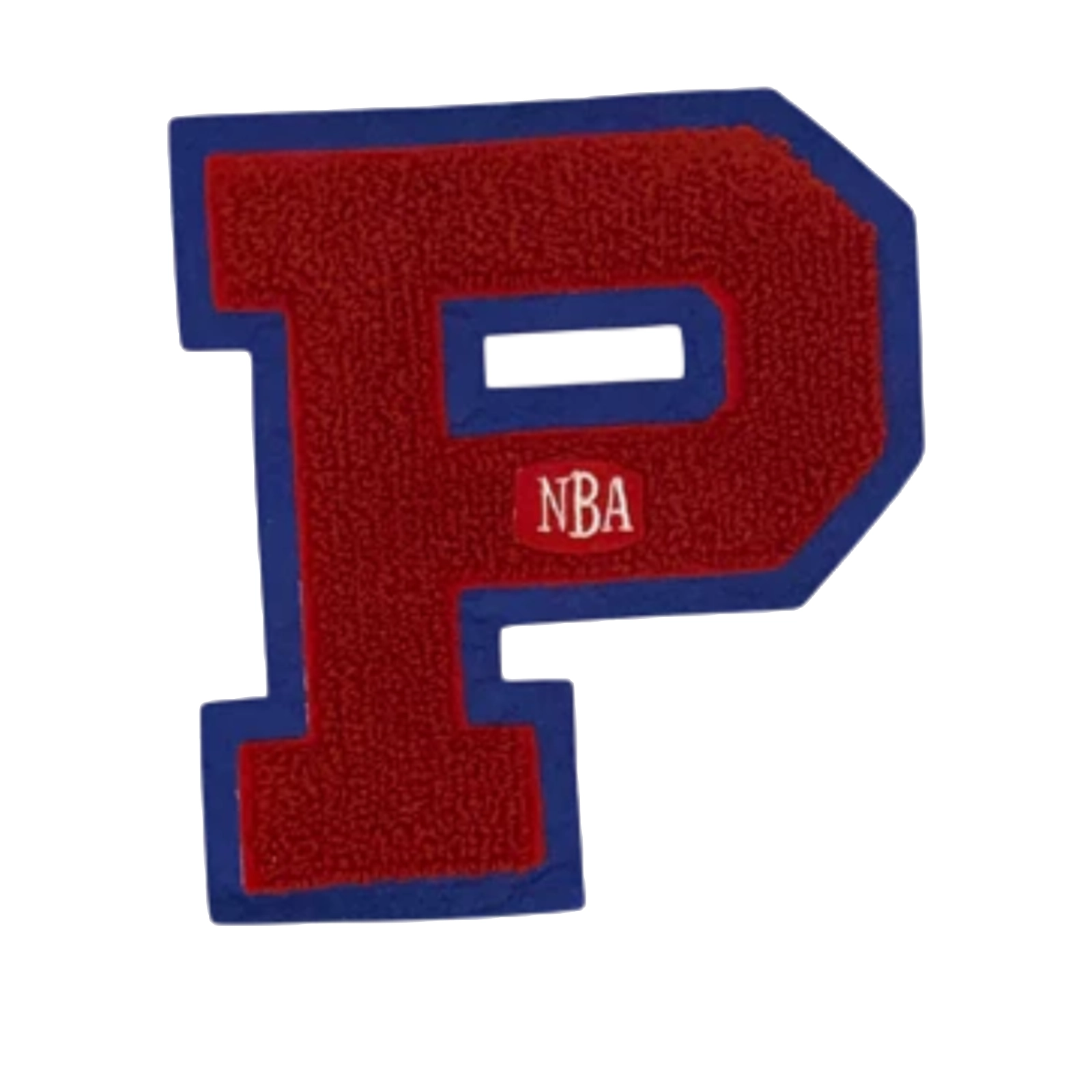 Detroit Pistons Collegiate P Logo Patch