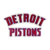 Detroit Pistons stacked wordmark patch