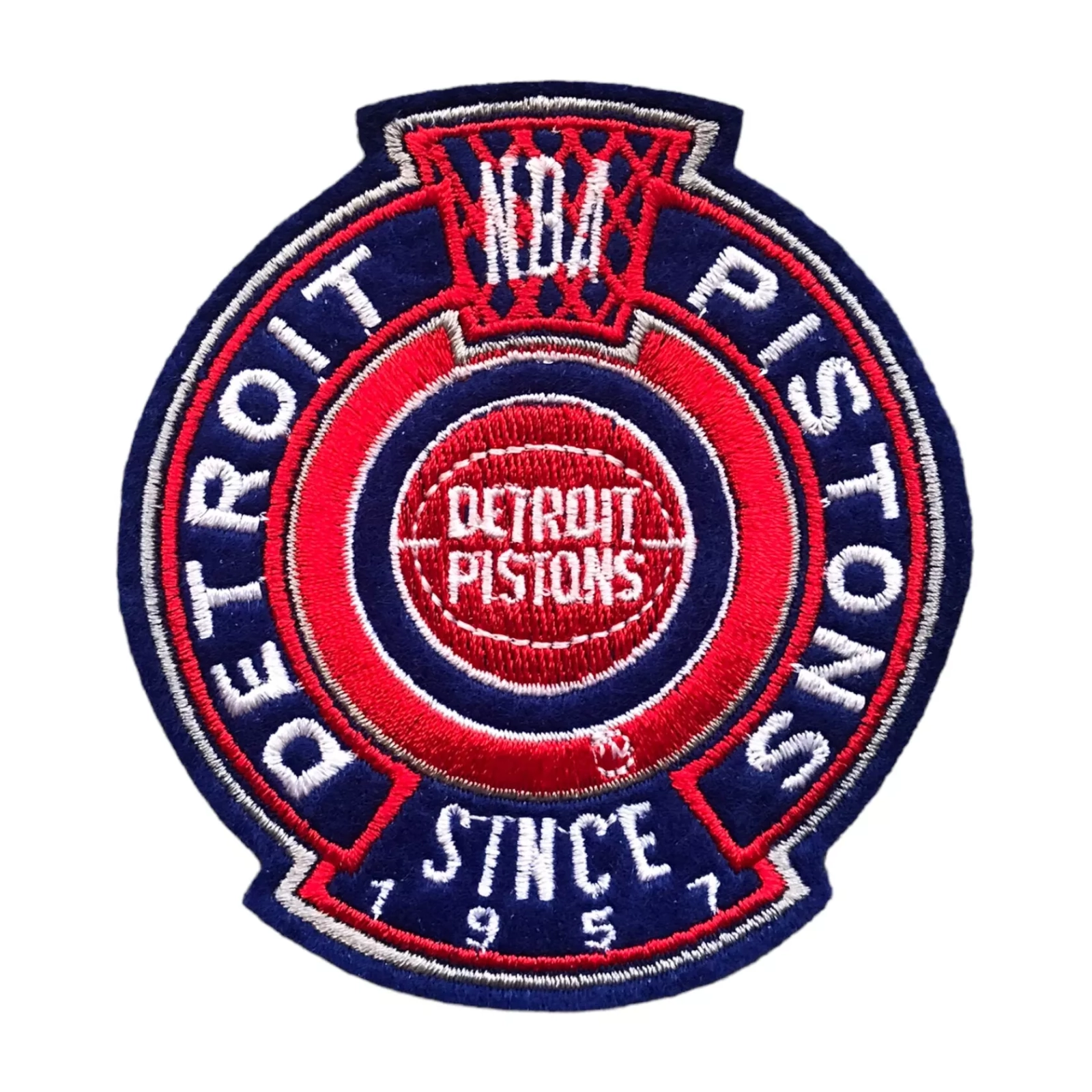 Detroit pistons since 1957 legacy patch
