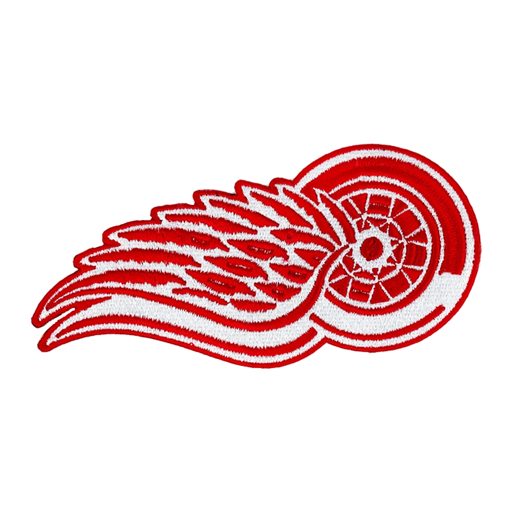 Detroit Red Wings Winged Wheel Logo Patch