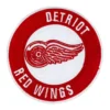 Detroit red wings round logo patch
