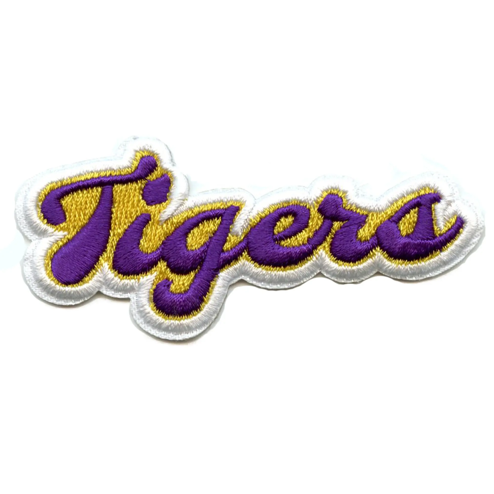 Detroit Tigers script wordmark patch