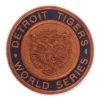 Detroit Tigers Brown Vintage Round Logo Patch