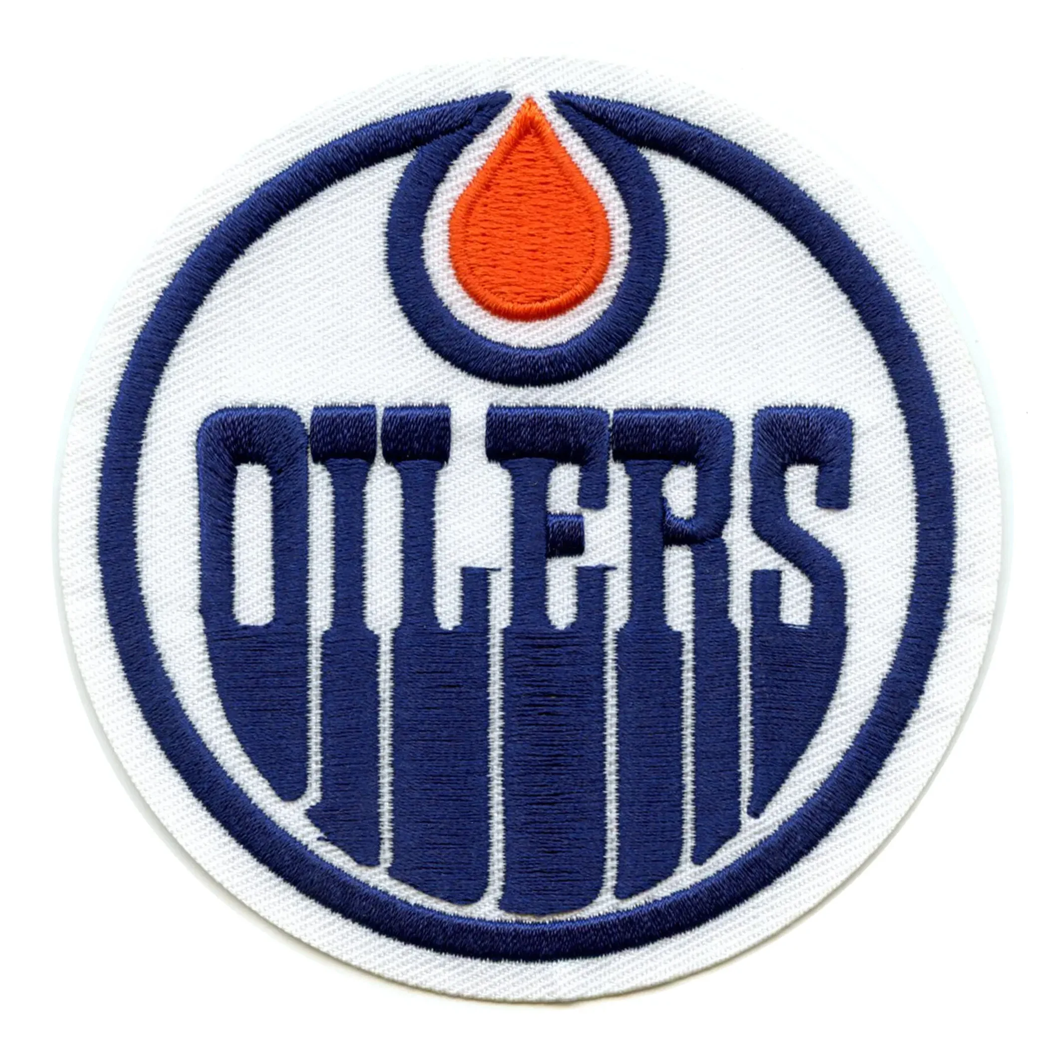 Edmonton Oilers Retro Round Logo Patch