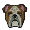 English Bulldog Face Patch