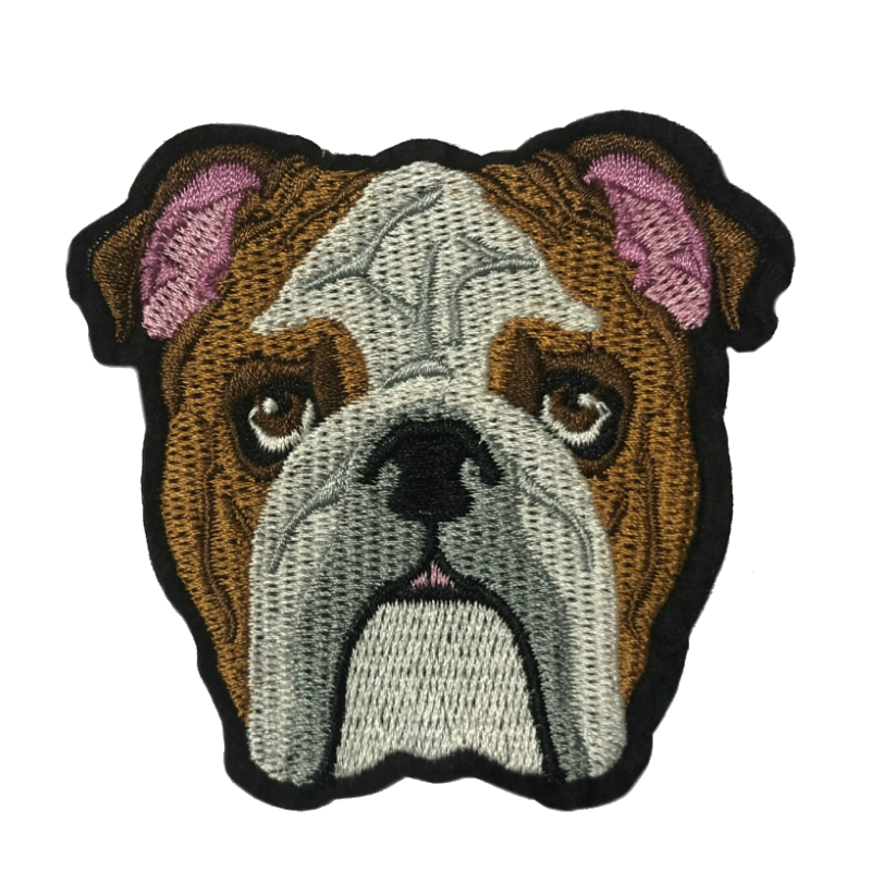 English Bulldog Face Patch