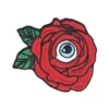 Surreal Eyeball Rose Iron-On Patch
