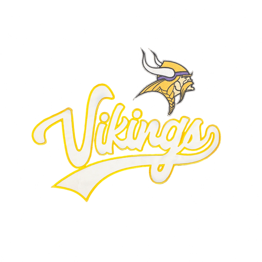 Minnesota Vikings Script Mascot Patch
